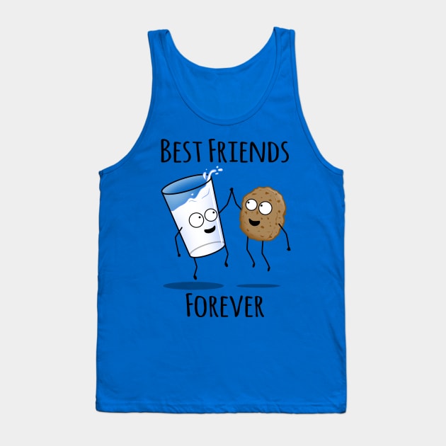 Milk and Cookie BFF Tank Top by jozvoz